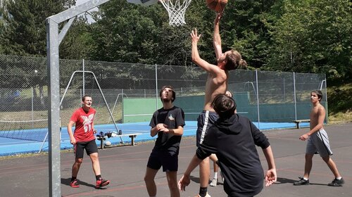 Terrain de basket