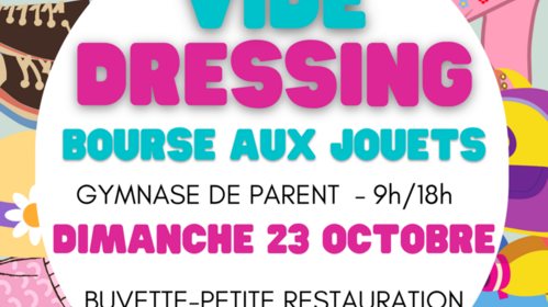 Amicale Laïque : Vide Dressing et Bourse aux Jouets 