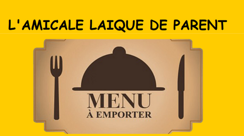 Amicale Laïque : Repas à emporter