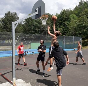 Terrain de basket